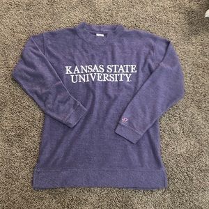 high neck kstate sweatshirt